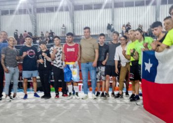 Sarmiento y los lagos se volvieron a vestir de boxeo