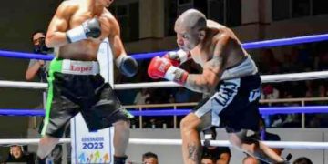 El «Morito» López pudo festejar recién en el final