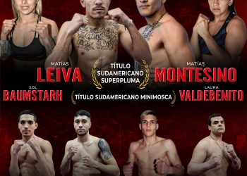 Montesino y Valdebenito buscarán dos Sudamericanos