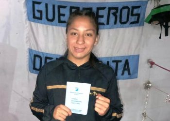Micaela Torres ya tiene su licencia profesional