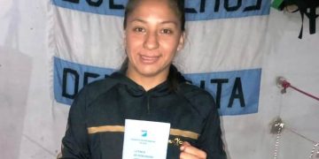 Micaela Torres ya tiene su licencia profesional