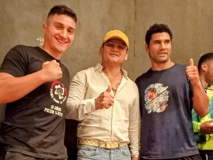 Visita de lujo y fondo que no estaba en los planes