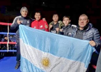 Boxeadores del Abásolo se presentaron en Puerto Aysén