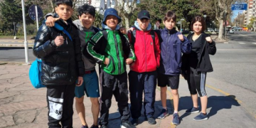 Boxeadores de Santa Cruz en Mar del Plata