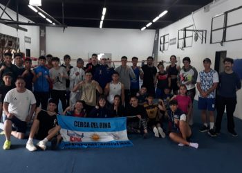 Campus de boxeo selectivo en el CeNARD