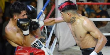 Panguilef, con esfuerzo, ganó su primer cinturón