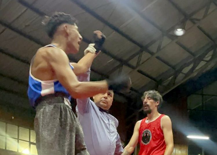 «Nacho» Cabezas, ganador de cinturón en Chiloé