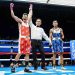 Isaías Acosta volvió a ganar en el boxeo Promocional