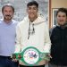 Merino recibió a Ignacio Cabezas reciente campeón en Chile