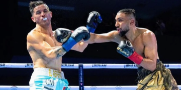 En Toronto, Gino Godoy sin título en su cumpleaños