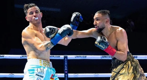 En Toronto, Gino Godoy sin título en su cumpleaños