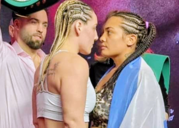 Abril «Tina» Vidal con la mente puesta en un cinturón