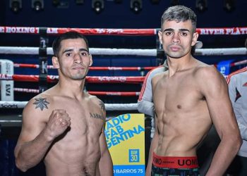 Adolfo Cuello tuvo su primer pesaje como profesional