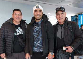 El «Potro» Luis ya está en vuelo hacia Rusia