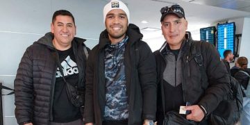 El «Potro» Luis ya está en vuelo hacia Rusia