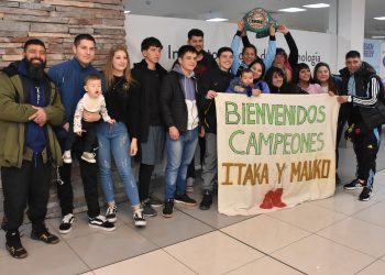 Soledad Matthysse volvió a Trelew con una «carga» extra