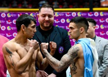 En el norte de Chile pelea un argentino bien del sur