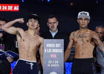 Junior, en peso, ya se siente todo un profesional