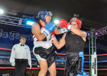 Río Mayo festejó con boxeo un nuevo Aniversario