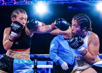 Almendra se prepara para su tercera pelea profesional