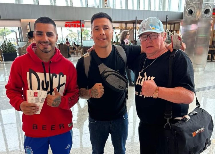 Sebastián Aguirre ya en vuelo con destino a Québec