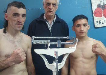 Navarro y Sepúlveda, pesaje y preparativos en Trelew