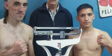 Navarro y Sepúlveda, pesaje y preparativos en Trelew