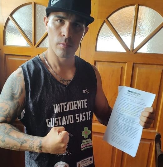 Jonathan Sánchez firmó contrato con el Chino Maidana