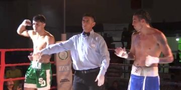 Lemos sufrió nocaut técnico ante Corvalán en Bahía