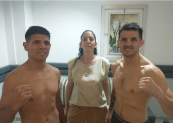 “El Áspero” pasó por la balanza y promete noquear