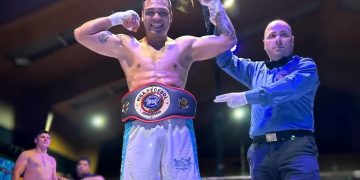 Luis noqueó a Mellado y conquistó el sudamericano WBA