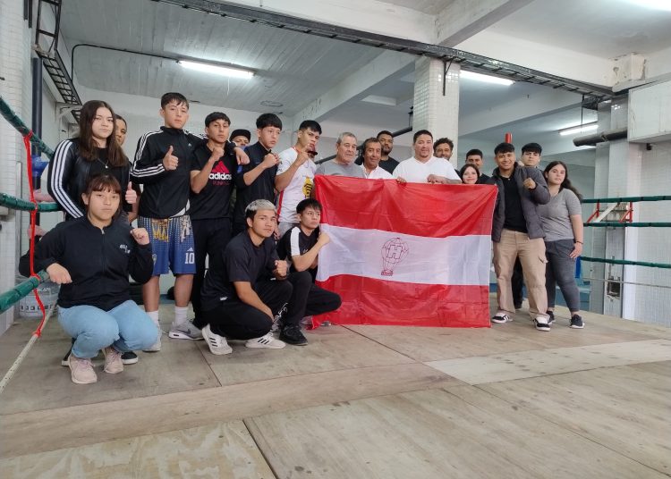 El club Huracán inauguró su propio gimnasio de boxeo