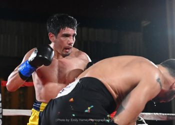 El «Zurdo» Pablo Rojas peleó y cumplió en Boston