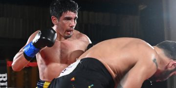 El «Zurdo» Pablo Rojas peleó y cumplió en Boston