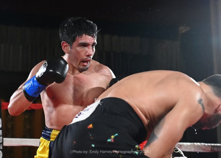 El «Zurdo» Pablo Rojas peleó y cumplió en Boston