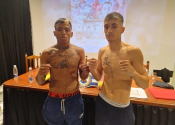 Gorsd y Noria hacen historia en el boxeo de Camarones