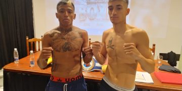Gorsd y Noria hacen historia en el boxeo de Camarones