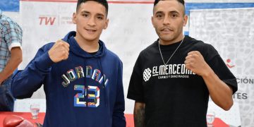 Dylan Navarro y Germán López, presentados en Trelew