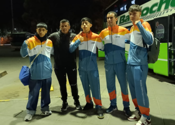 Ariel Martínez y Baeza, no pudieron en su debut en Las Flores