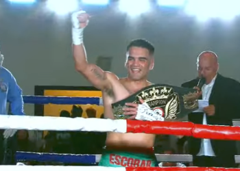 Cinturón para Escobar, de visitante, premiando el esfuerzo