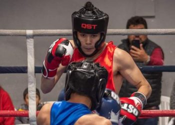 Isaías Acosta se presenta en Boxeo de Alto Impacto