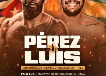 El «Potro» Cristhian Luis se va a pelear a Libia!!