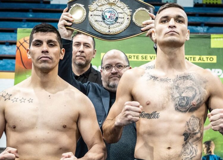 Vargas, coraje argentino peleando en Puente Alto