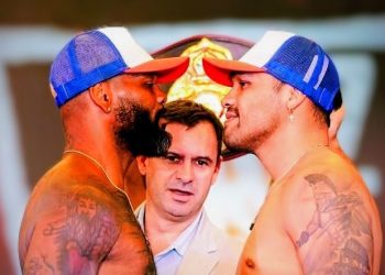 Pesaje y foto con «Iron Mike» cumplidos para Luis