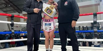 Nazarena Roca, ganadora del cinturón «Kublai»