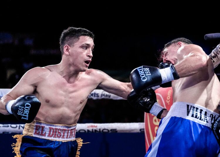 Dylan Navarro y su boxeo de barrio cautivaron en la FAB