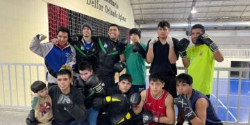 En Dolavon, boxeo  amateur en tiempos de Mundial