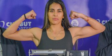 Jessica Leiva contra Orecchia en Playa Unión