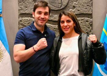 Nacho con Jessica Leiva: Título argentino en Rawson?
