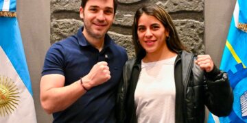 Nacho con Jessica Leiva: Título argentino en Rawson?